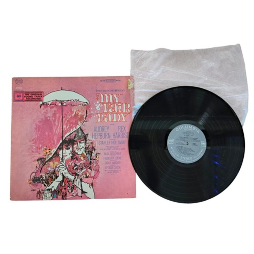 1964 KOS-2600 My Fair Lady Soundtrack Audrey Hepburn Vinyl Record